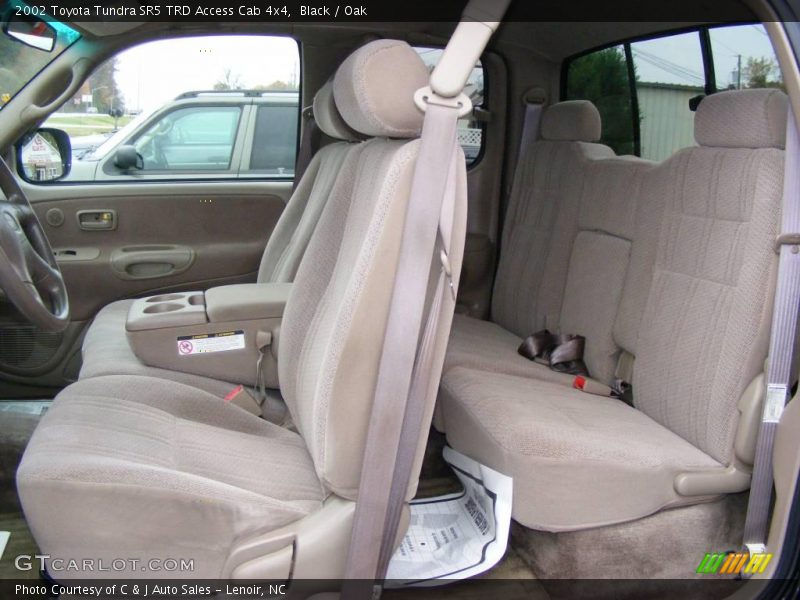 Black / Oak 2002 Toyota Tundra SR5 TRD Access Cab 4x4