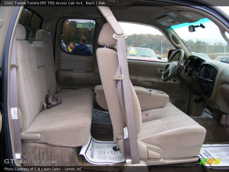 Black / Oak 2002 Toyota Tundra SR5 TRD Access Cab 4x4