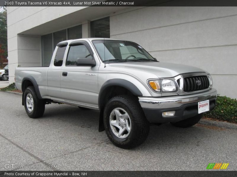 Lunar Mist Silver Metallic / Charcoal 2003 Toyota Tacoma V6 Xtracab 4x4