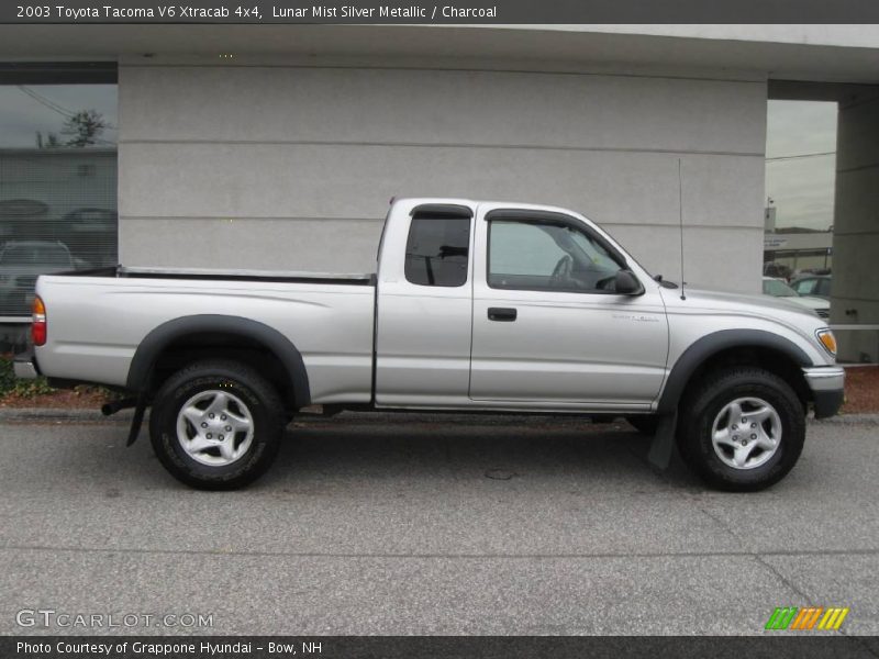 Lunar Mist Silver Metallic / Charcoal 2003 Toyota Tacoma V6 Xtracab 4x4
