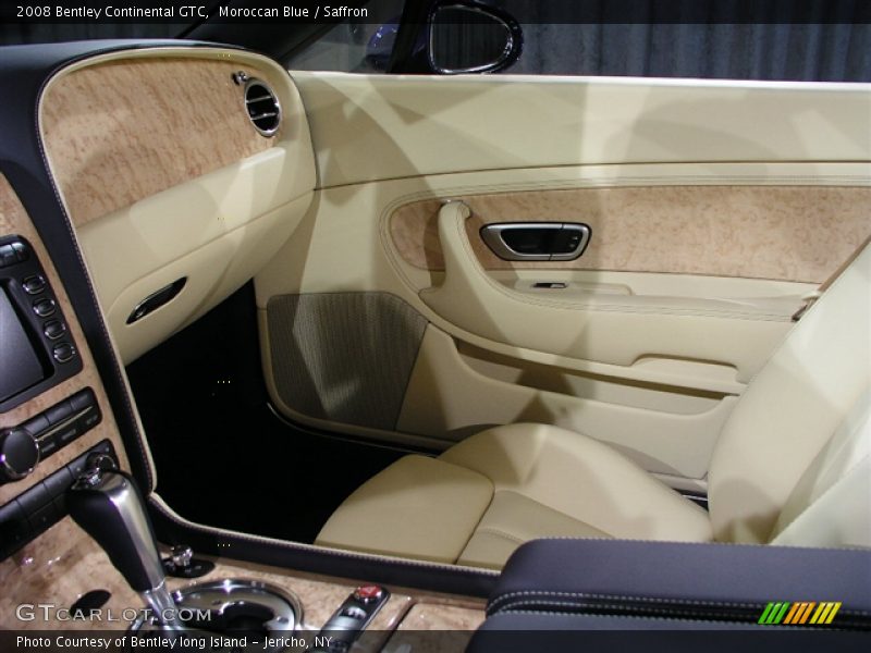 Moroccan Blue / Saffron 2008 Bentley Continental GTC
