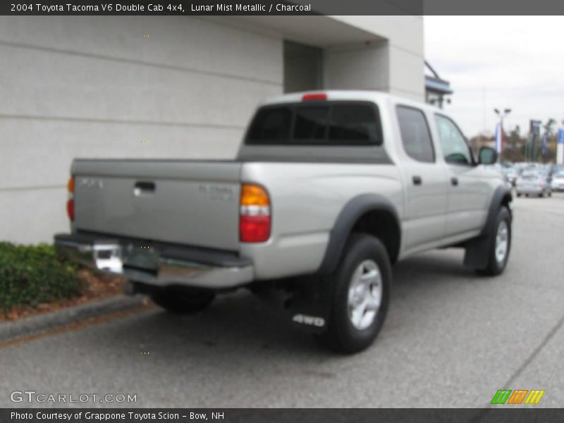 Lunar Mist Metallic / Charcoal 2004 Toyota Tacoma V6 Double Cab 4x4