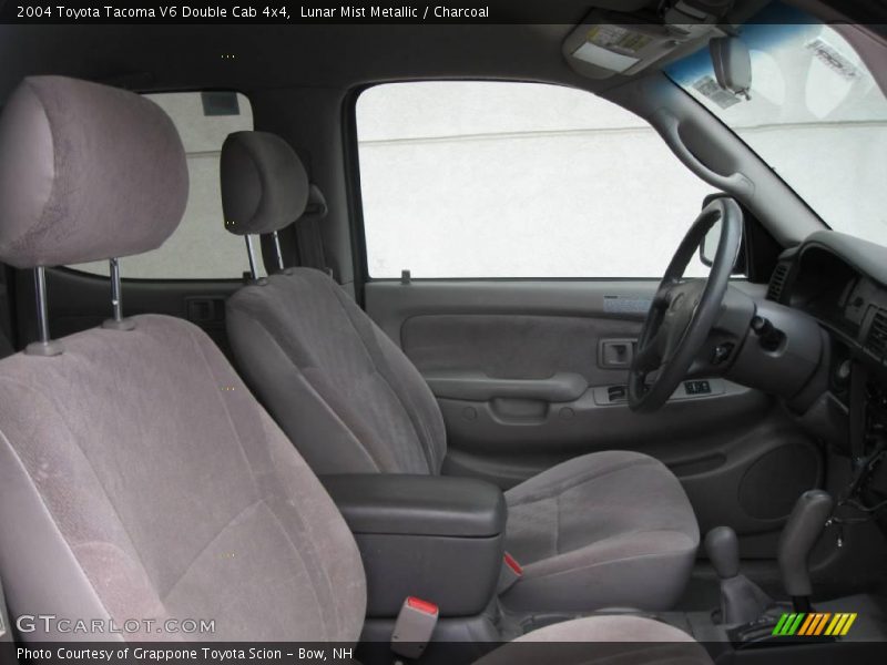 Lunar Mist Metallic / Charcoal 2004 Toyota Tacoma V6 Double Cab 4x4