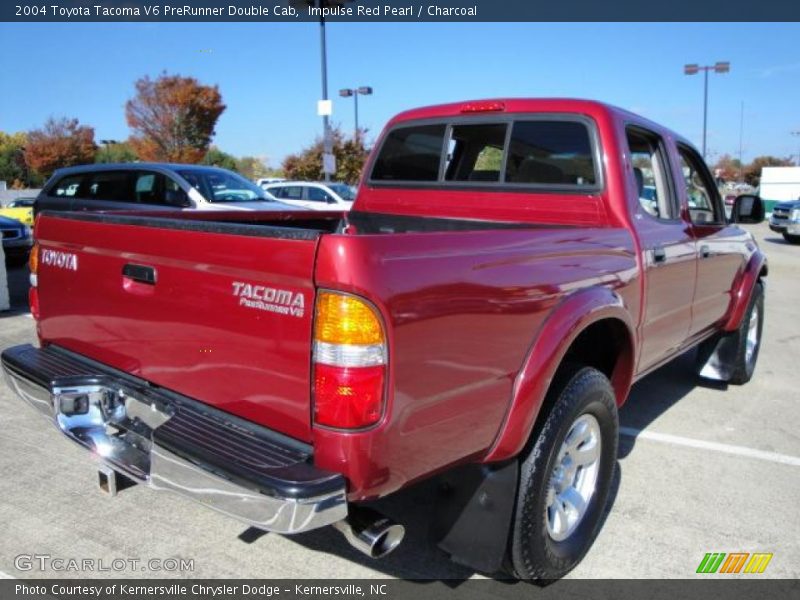 Impulse Red Pearl / Charcoal 2004 Toyota Tacoma V6 PreRunner Double Cab