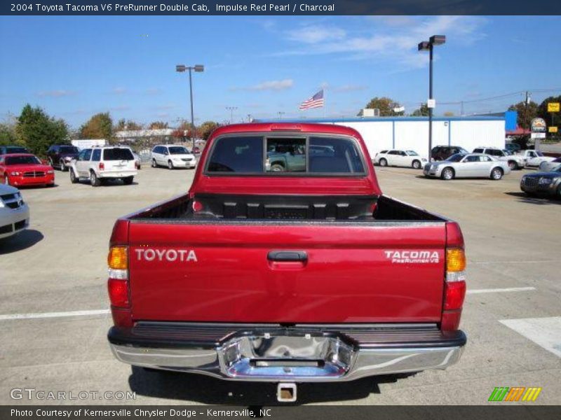 Impulse Red Pearl / Charcoal 2004 Toyota Tacoma V6 PreRunner Double Cab