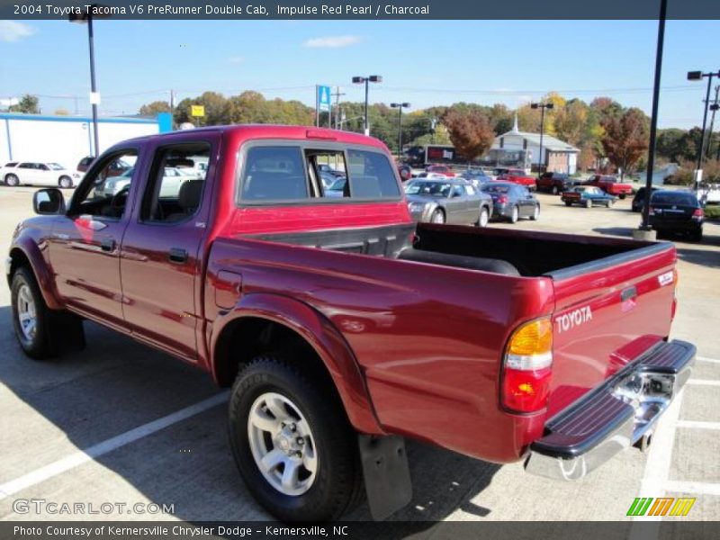 Impulse Red Pearl / Charcoal 2004 Toyota Tacoma V6 PreRunner Double Cab