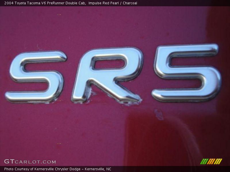 Impulse Red Pearl / Charcoal 2004 Toyota Tacoma V6 PreRunner Double Cab