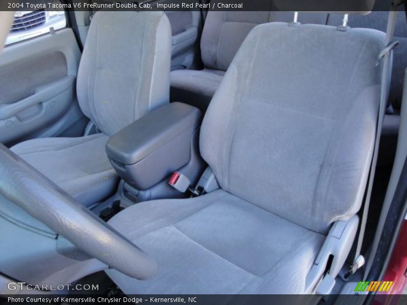Impulse Red Pearl / Charcoal 2004 Toyota Tacoma V6 PreRunner Double Cab