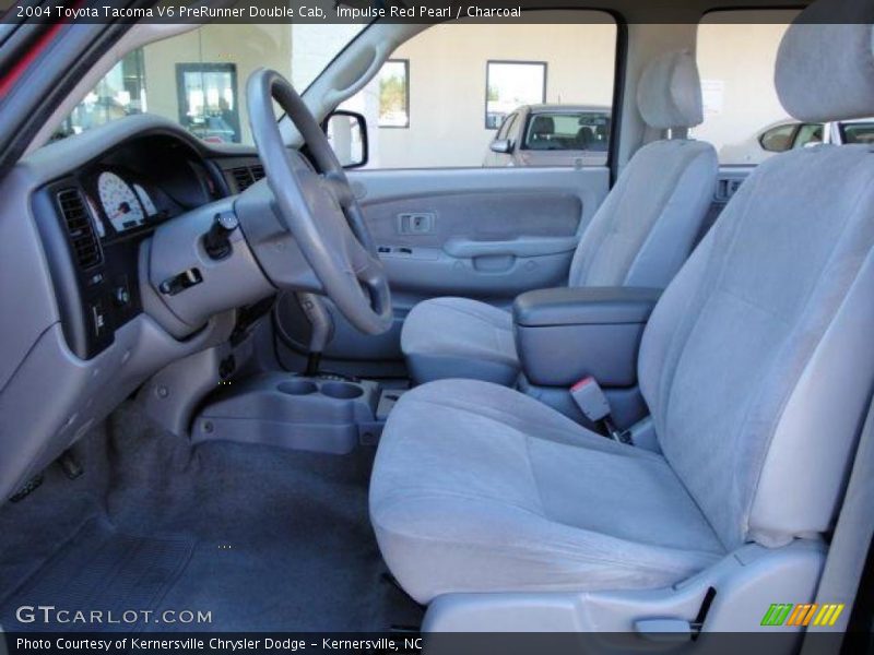 Impulse Red Pearl / Charcoal 2004 Toyota Tacoma V6 PreRunner Double Cab