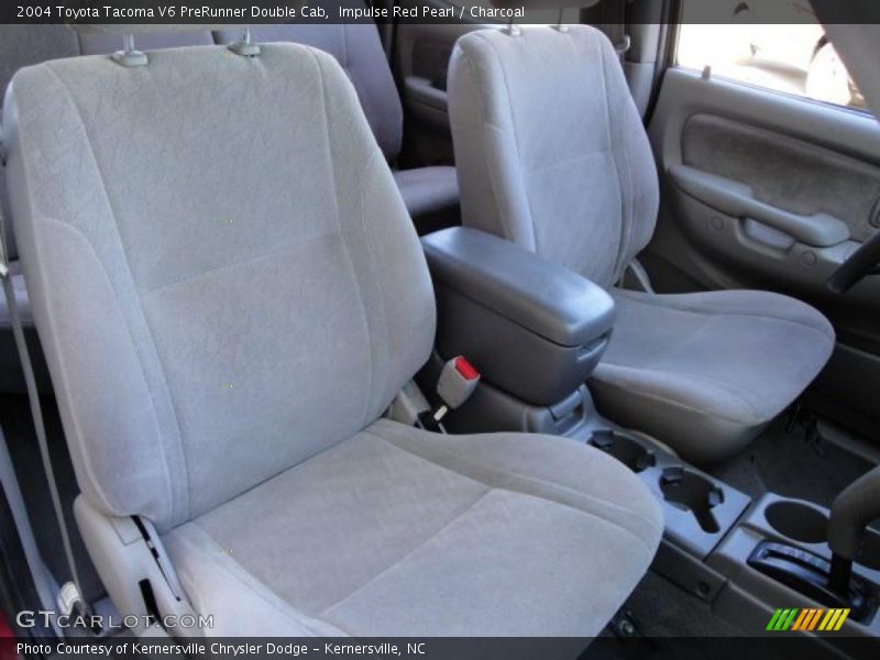 Impulse Red Pearl / Charcoal 2004 Toyota Tacoma V6 PreRunner Double Cab