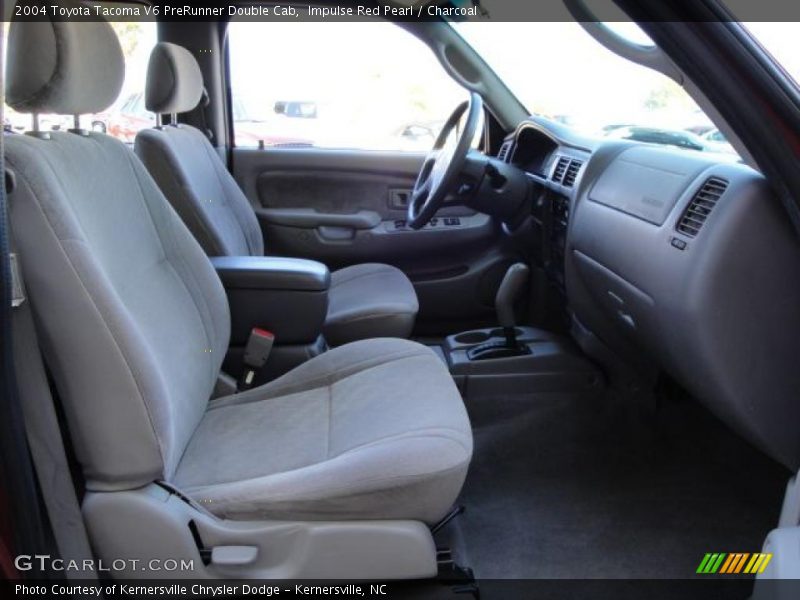 Impulse Red Pearl / Charcoal 2004 Toyota Tacoma V6 PreRunner Double Cab
