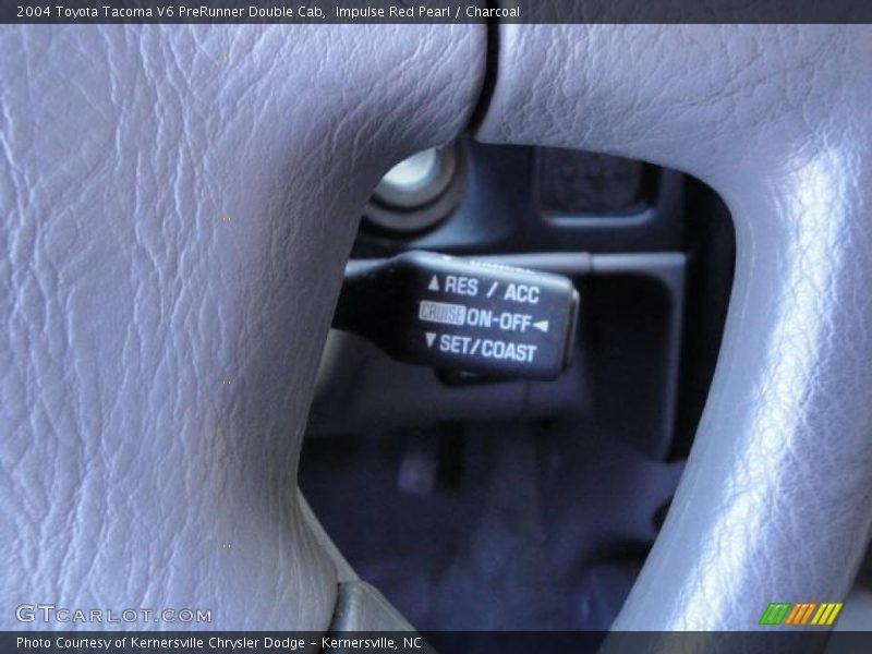 Impulse Red Pearl / Charcoal 2004 Toyota Tacoma V6 PreRunner Double Cab