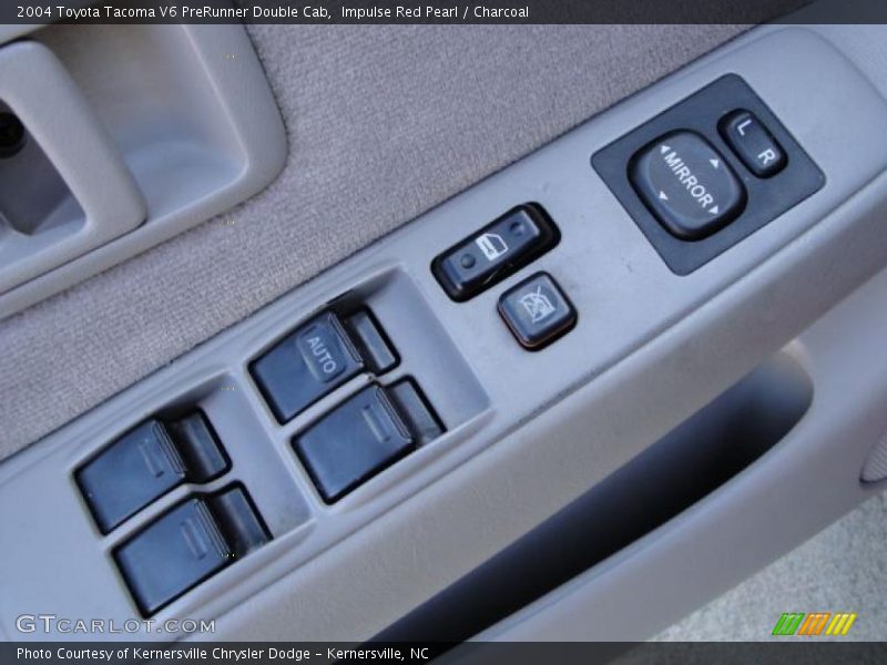 Impulse Red Pearl / Charcoal 2004 Toyota Tacoma V6 PreRunner Double Cab
