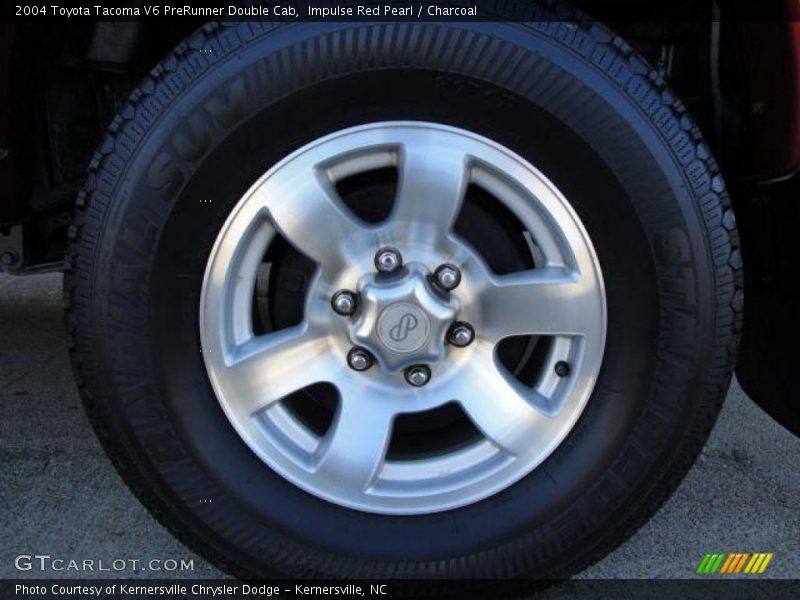 Impulse Red Pearl / Charcoal 2004 Toyota Tacoma V6 PreRunner Double Cab