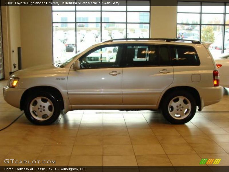 Millenium Silver Metallic / Ash Gray 2006 Toyota Highlander Limited