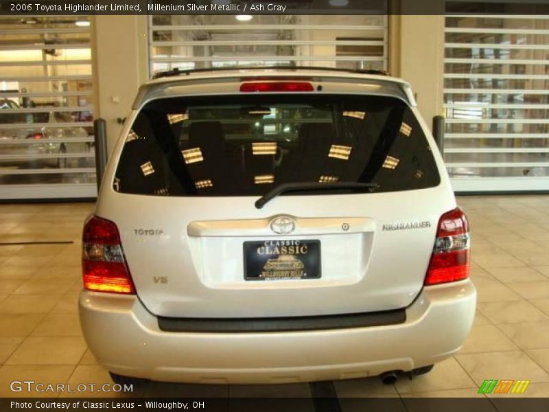 Millenium Silver Metallic / Ash Gray 2006 Toyota Highlander Limited