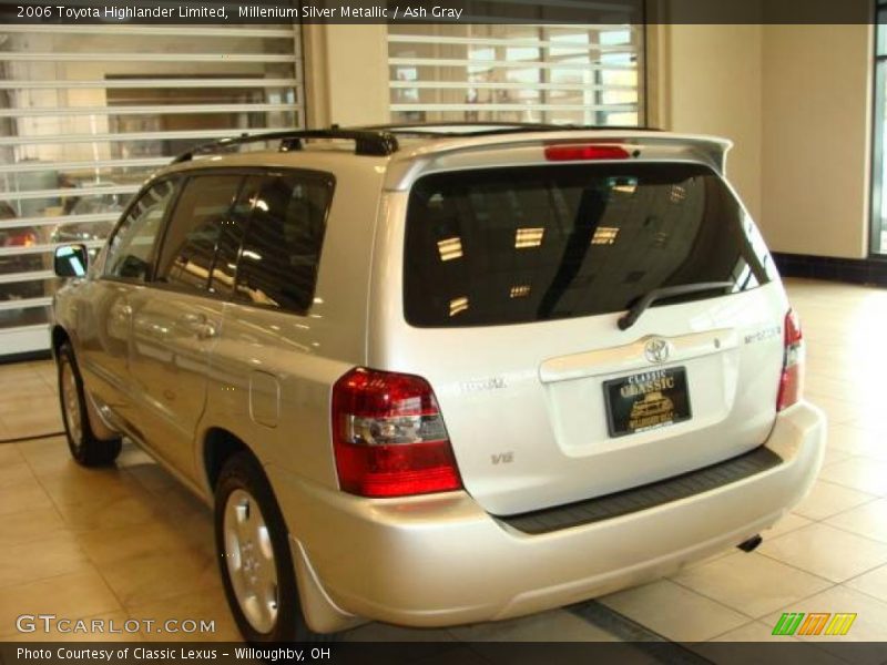 Millenium Silver Metallic / Ash Gray 2006 Toyota Highlander Limited