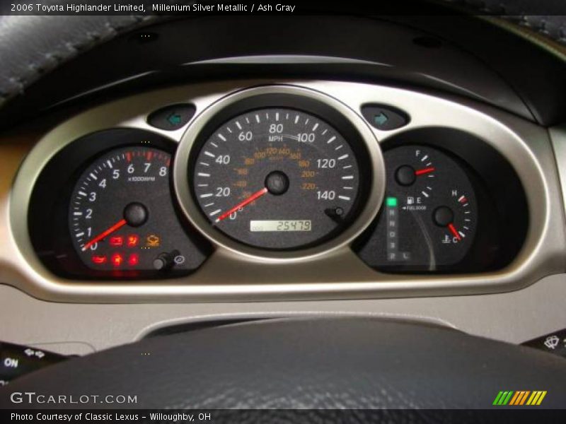 Millenium Silver Metallic / Ash Gray 2006 Toyota Highlander Limited