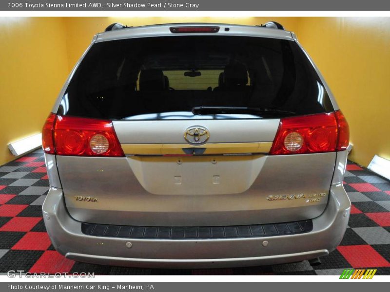 Silver Shadow Pearl / Stone Gray 2006 Toyota Sienna Limited AWD