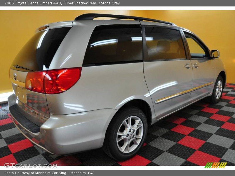 Silver Shadow Pearl / Stone Gray 2006 Toyota Sienna Limited AWD