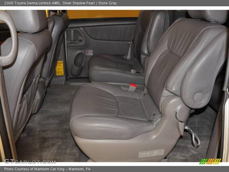 Silver Shadow Pearl / Stone Gray 2006 Toyota Sienna Limited AWD