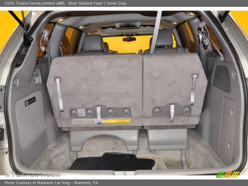 Silver Shadow Pearl / Stone Gray 2006 Toyota Sienna Limited AWD