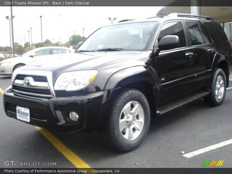 Black / Dark Charcoal 2007 Toyota 4Runner SR5