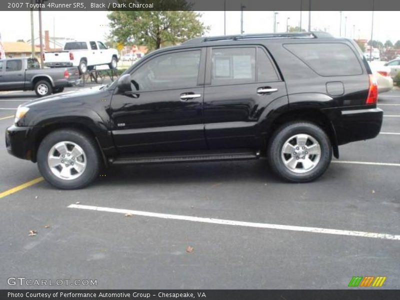 Black / Dark Charcoal 2007 Toyota 4Runner SR5
