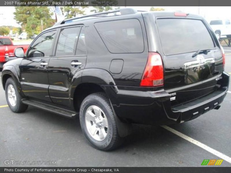 Black / Dark Charcoal 2007 Toyota 4Runner SR5