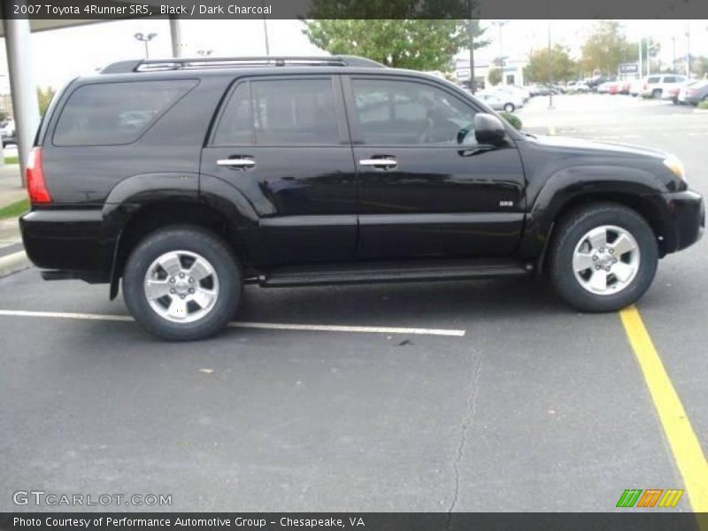Black / Dark Charcoal 2007 Toyota 4Runner SR5
