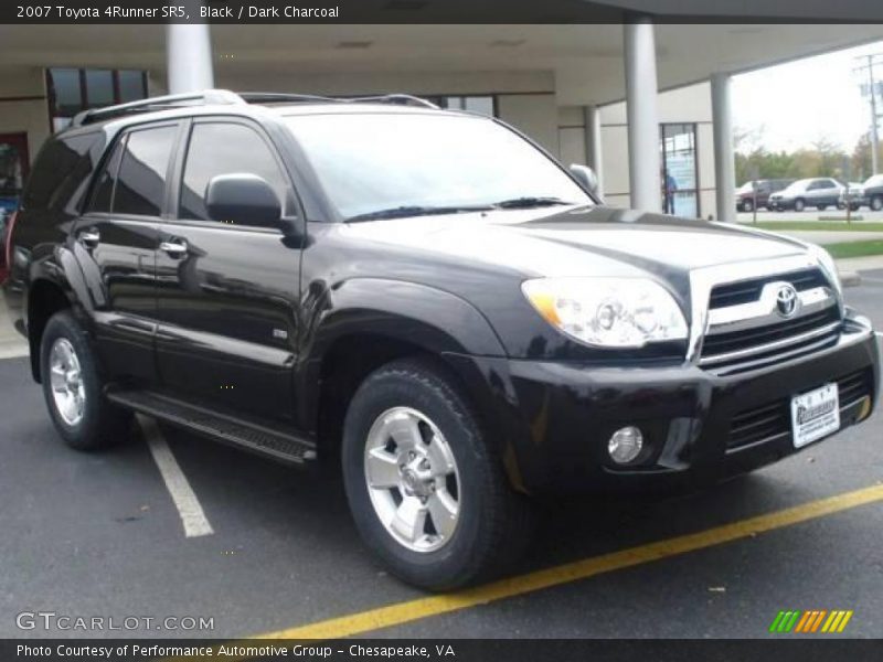 Black / Dark Charcoal 2007 Toyota 4Runner SR5