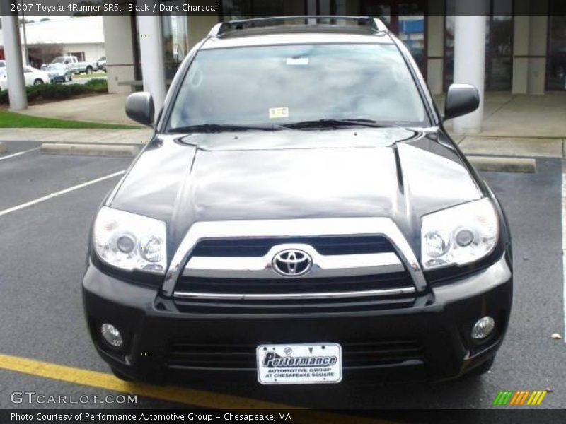 Black / Dark Charcoal 2007 Toyota 4Runner SR5