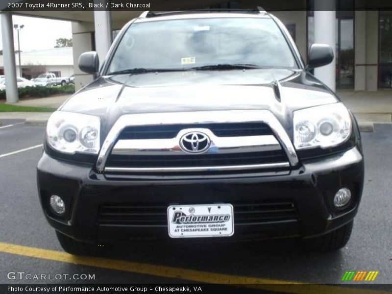 Black / Dark Charcoal 2007 Toyota 4Runner SR5