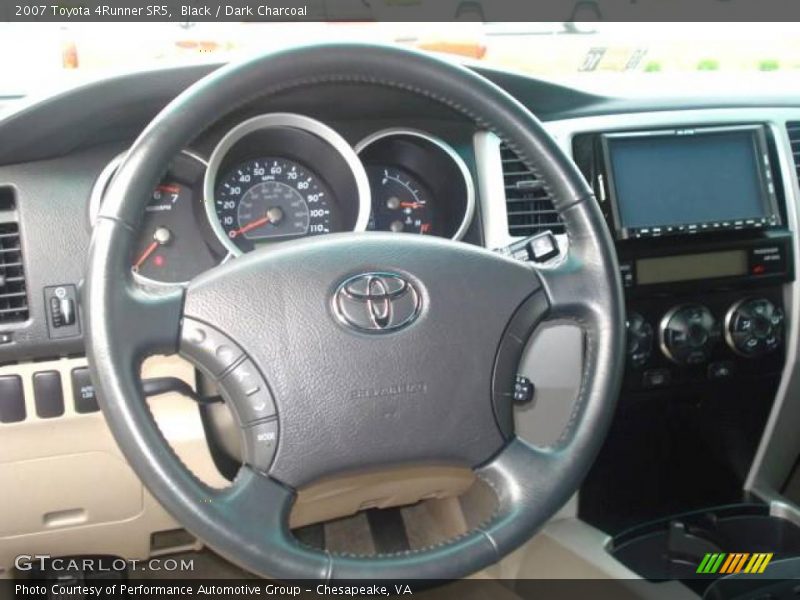 Black / Dark Charcoal 2007 Toyota 4Runner SR5