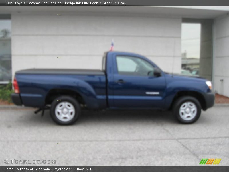 Indigo Ink Blue Pearl / Graphite Gray 2005 Toyota Tacoma Regular Cab