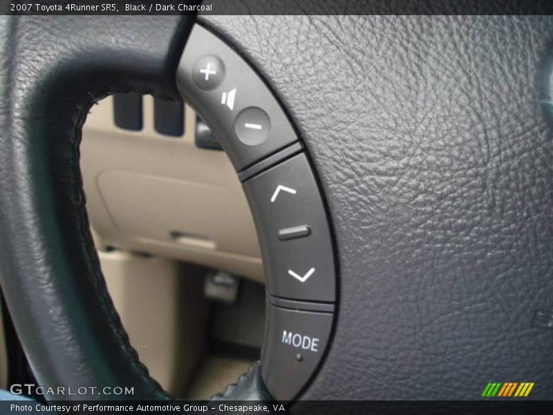 Black / Dark Charcoal 2007 Toyota 4Runner SR5
