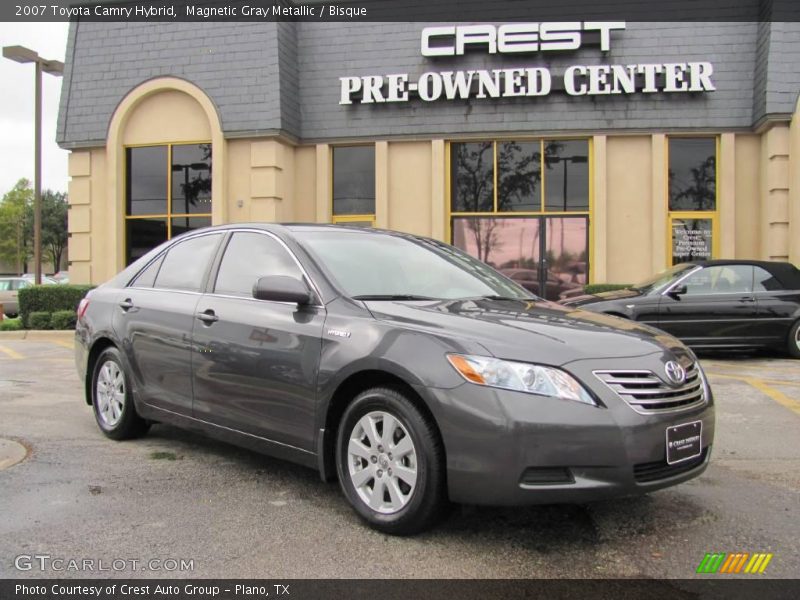 Magnetic Gray Metallic / Bisque 2007 Toyota Camry Hybrid
