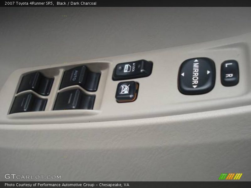 Black / Dark Charcoal 2007 Toyota 4Runner SR5