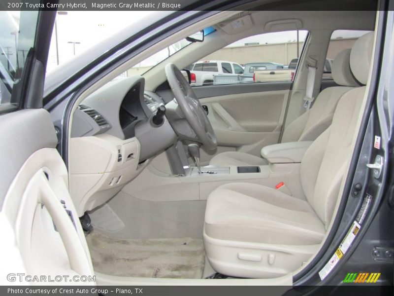 Magnetic Gray Metallic / Bisque 2007 Toyota Camry Hybrid