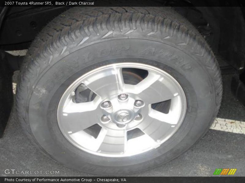 Black / Dark Charcoal 2007 Toyota 4Runner SR5