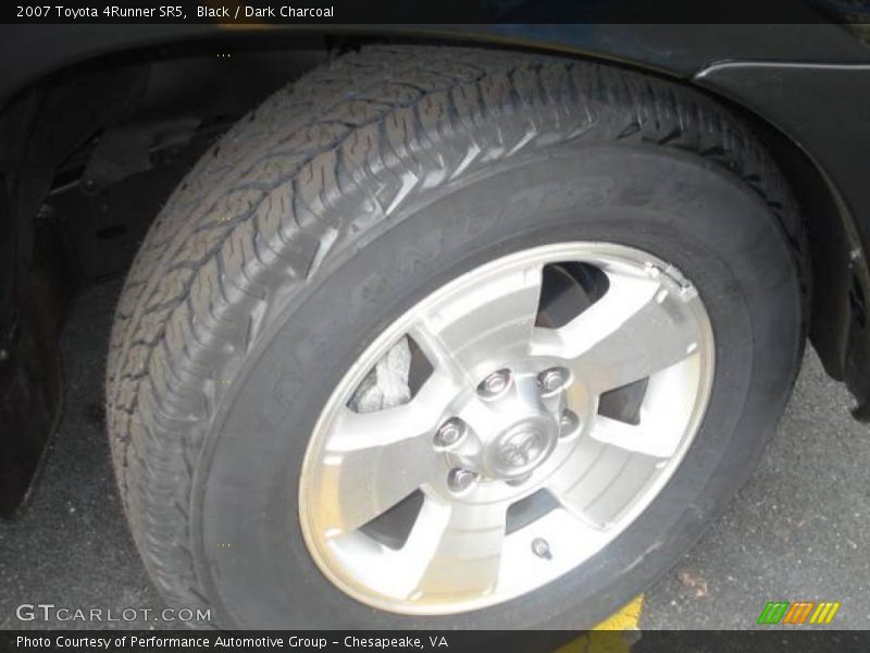 Black / Dark Charcoal 2007 Toyota 4Runner SR5
