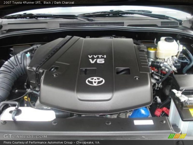 Black / Dark Charcoal 2007 Toyota 4Runner SR5
