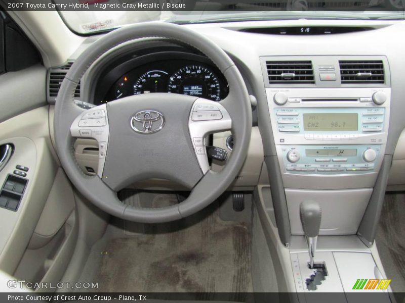 Magnetic Gray Metallic / Bisque 2007 Toyota Camry Hybrid