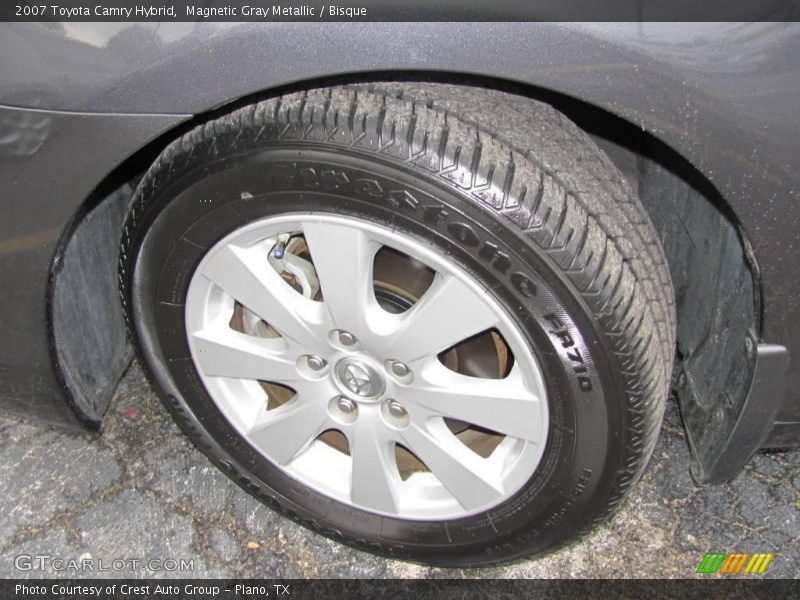 Magnetic Gray Metallic / Bisque 2007 Toyota Camry Hybrid