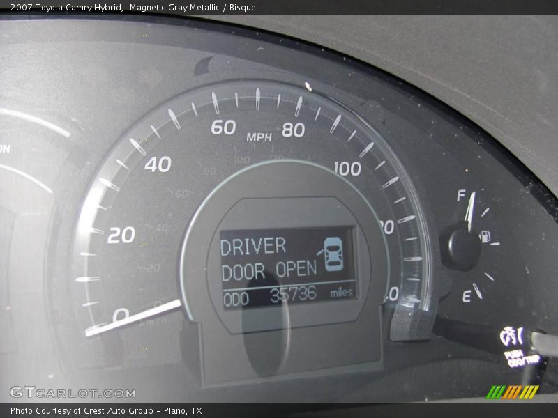 Magnetic Gray Metallic / Bisque 2007 Toyota Camry Hybrid