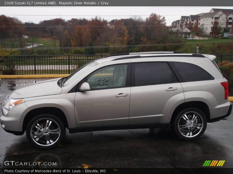 Majestic Silver Metallic / Grey 2008 Suzuki XL7 Limited AWD