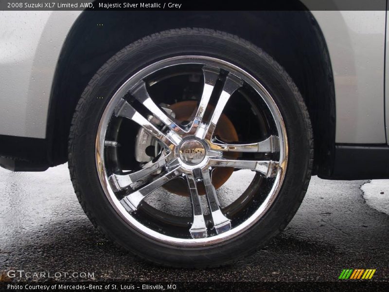 Majestic Silver Metallic / Grey 2008 Suzuki XL7 Limited AWD