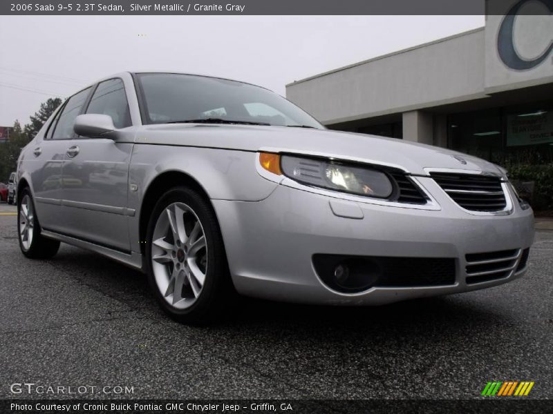 Silver Metallic / Granite Gray 2006 Saab 9-5 2.3T Sedan