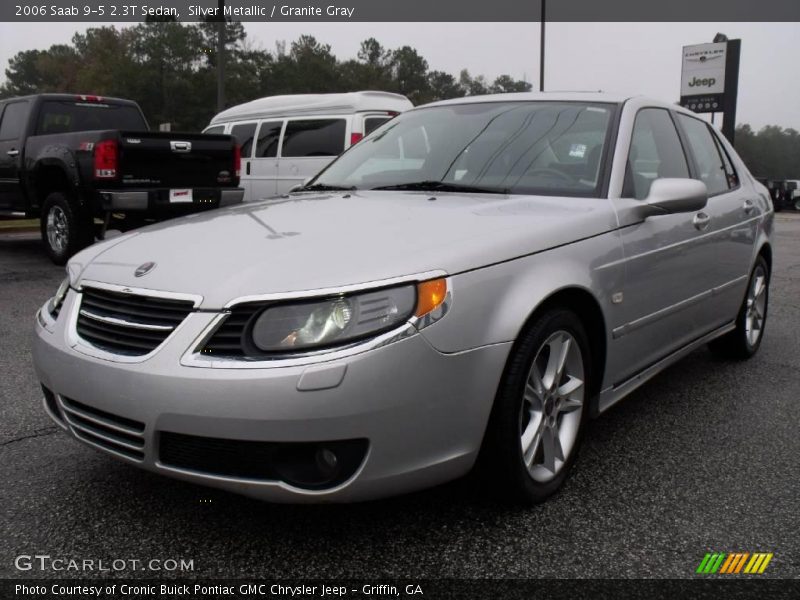 Silver Metallic / Granite Gray 2006 Saab 9-5 2.3T Sedan