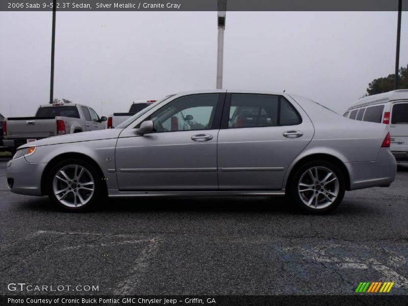 Silver Metallic / Granite Gray 2006 Saab 9-5 2.3T Sedan
